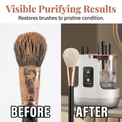 Portable Electric Makeup Brush Cleaner Machine