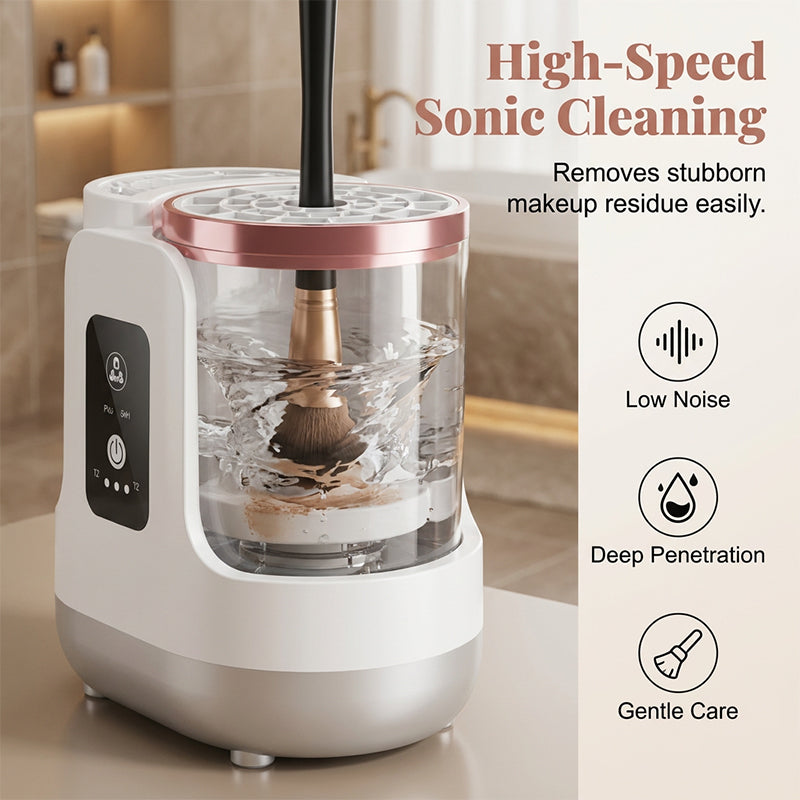 Portable Electric Makeup Brush Cleaner Machine