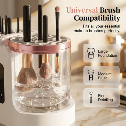 Portable Electric Makeup Brush Cleaner Machine