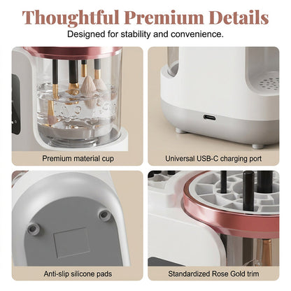 Portable Electric Makeup Brush Cleaner Machine