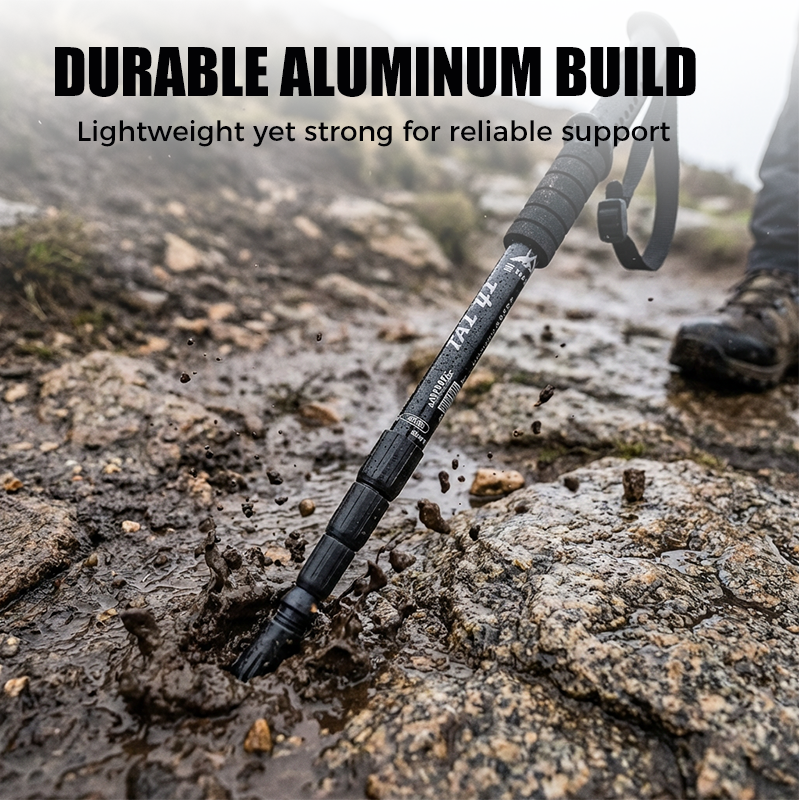 📢49% OFF !! ⏰Adjustable Aluminum Alloy Trekking Pole