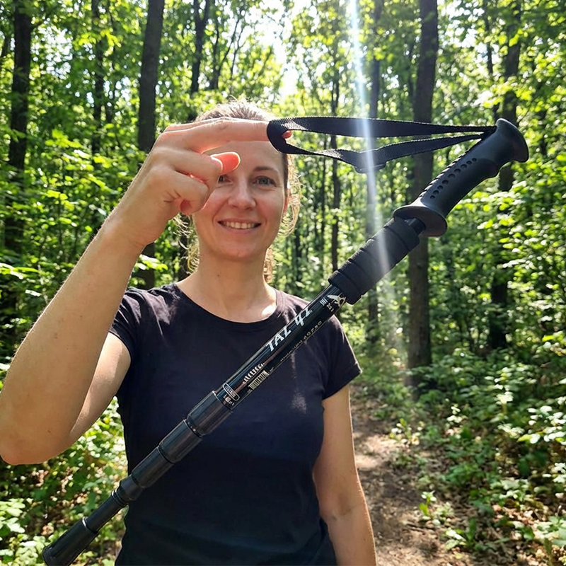 📢49% OFF !! ⏰Adjustable Aluminum Alloy Trekking Pole