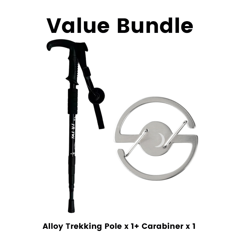 📢49% OFF !! ⏰Adjustable Aluminum Alloy Trekking Pole
