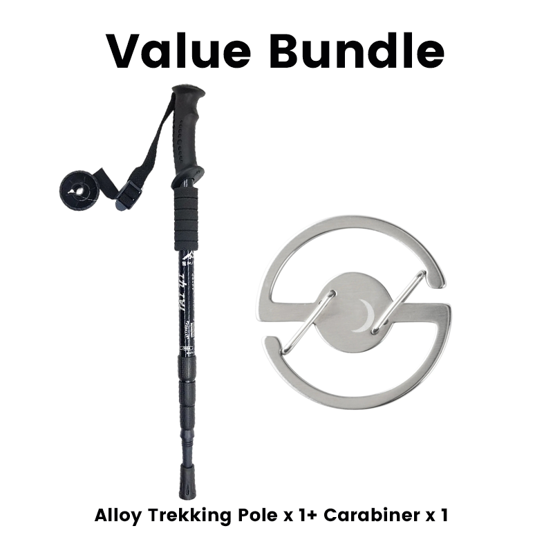 📢49% OFF !! ⏰Adjustable Aluminum Alloy Trekking Pole