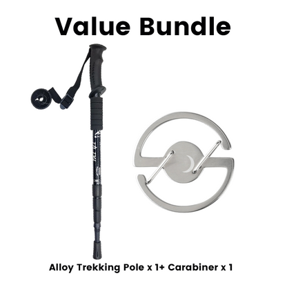 📢49% OFF !! ⏰Adjustable Aluminum Alloy Trekking Pole