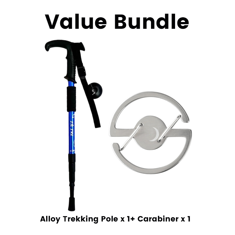 📢49% OFF !! ⏰Adjustable Aluminum Alloy Trekking Pole