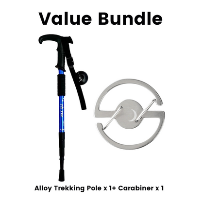 📢49% OFF !! ⏰Adjustable Aluminum Alloy Trekking Pole