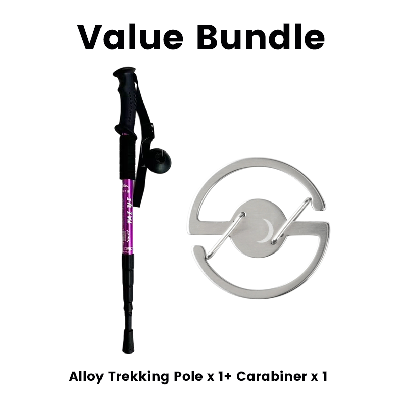 📢49% OFF !! ⏰Adjustable Aluminum Alloy Trekking Pole