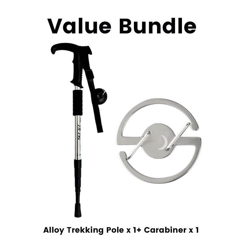 📢49% OFF !! ⏰Adjustable Aluminum Alloy Trekking Pole