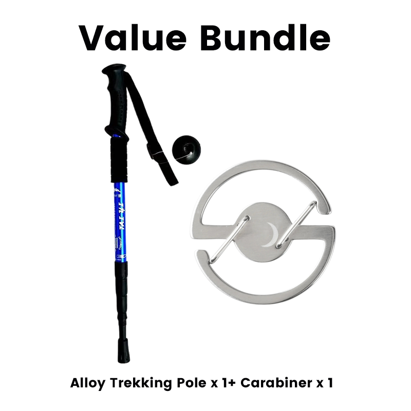 📢49% OFF !! ⏰Adjustable Aluminum Alloy Trekking Pole
