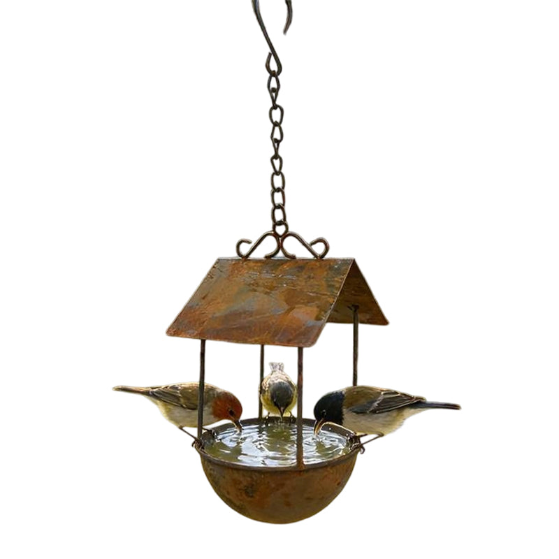 Outdoor Rustic Hanging Bird Feeder