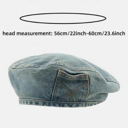 ⏰ 49% OFF – Limited Time Only✨Women's Vintage Denim Beret