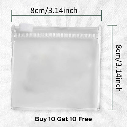 🏷️ Limited Special Sale 💥 Only £0.4 per piece on average! 🔥Mini Slider Seal PVC Bags