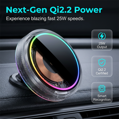 Magnetic Car Charger with Cooling Fan