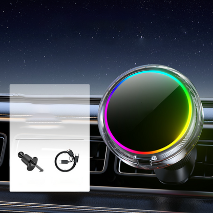 Magnetic Car Charger with Cooling Fan