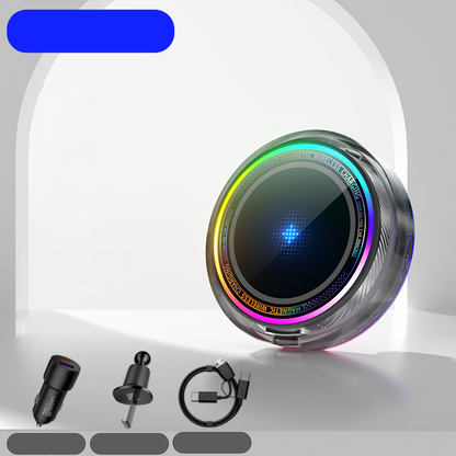 Magnetic Car Charger with Cooling Fan