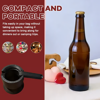 Effortless Lever Action Bottle Opener