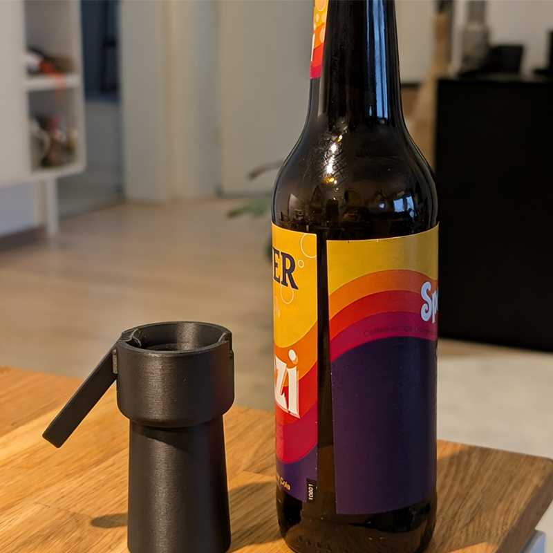 Effortless Lever Action Bottle Opener