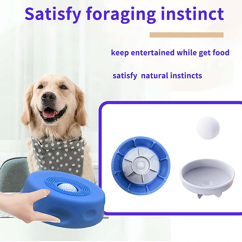 Slow Feeder Lick Bowl for Dogs & Cats