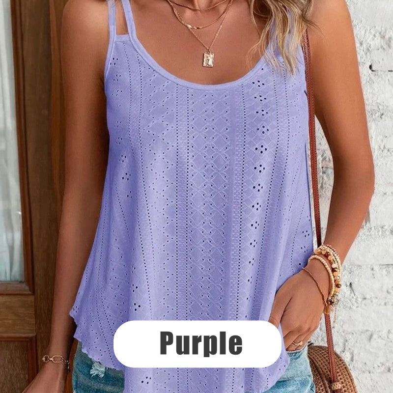 Women's Summer Camisole Mesh Top