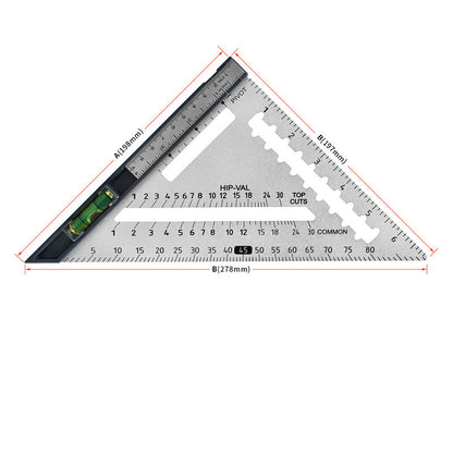 Multifunctional Triangle Square with Detachable Base
