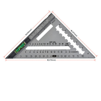 Multifunctional Triangle Square with Detachable Base