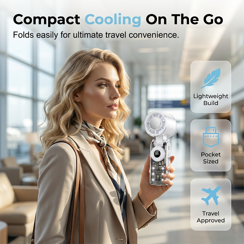 Semiconductor Cooling Handheld Fan