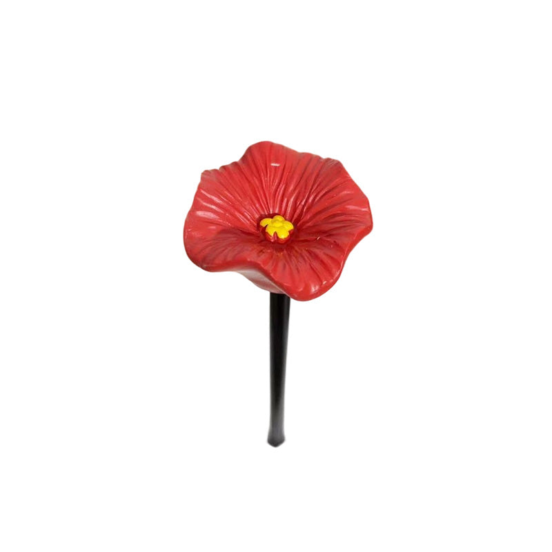 Vibrant Floral Bird Water Feeder
