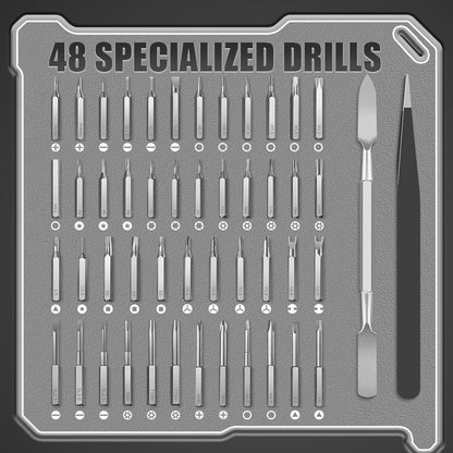 50-in-1 Precision Electric Screwdriver Set