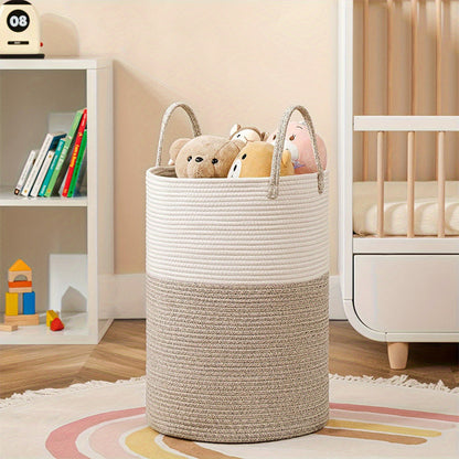 Collapsible Cotton Hamper for Toys & Clothes