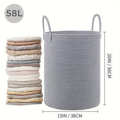 Collapsible Cotton Hamper for Toys & Clothes