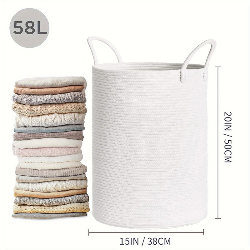 Collapsible Cotton Hamper for Toys & Clothes
