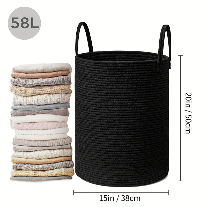 Collapsible Cotton Hamper for Toys & Clothes