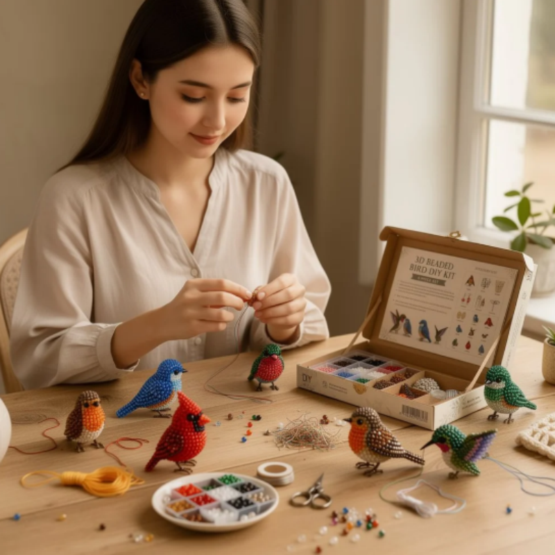 🔥3D Beaded Animal DIY Craft Kit