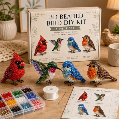 🔥3D Beaded Animal DIY Craft Kit