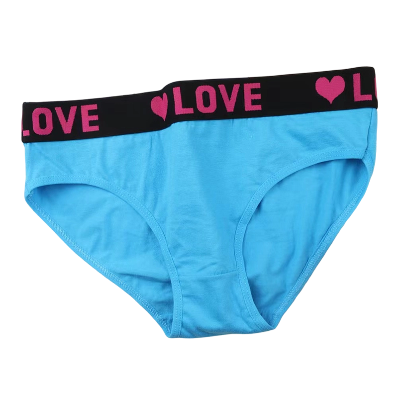 Women's Cotton Blend "LOVE" Waistband Panties