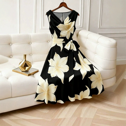 🌸 49% OFF NOW! 🌸Women's Sleeveless Floral Print Dress👗