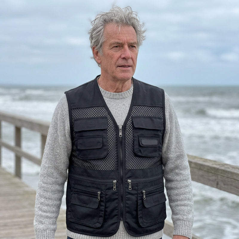 Men's Multi-Pocket Outdoor Fishing Vest