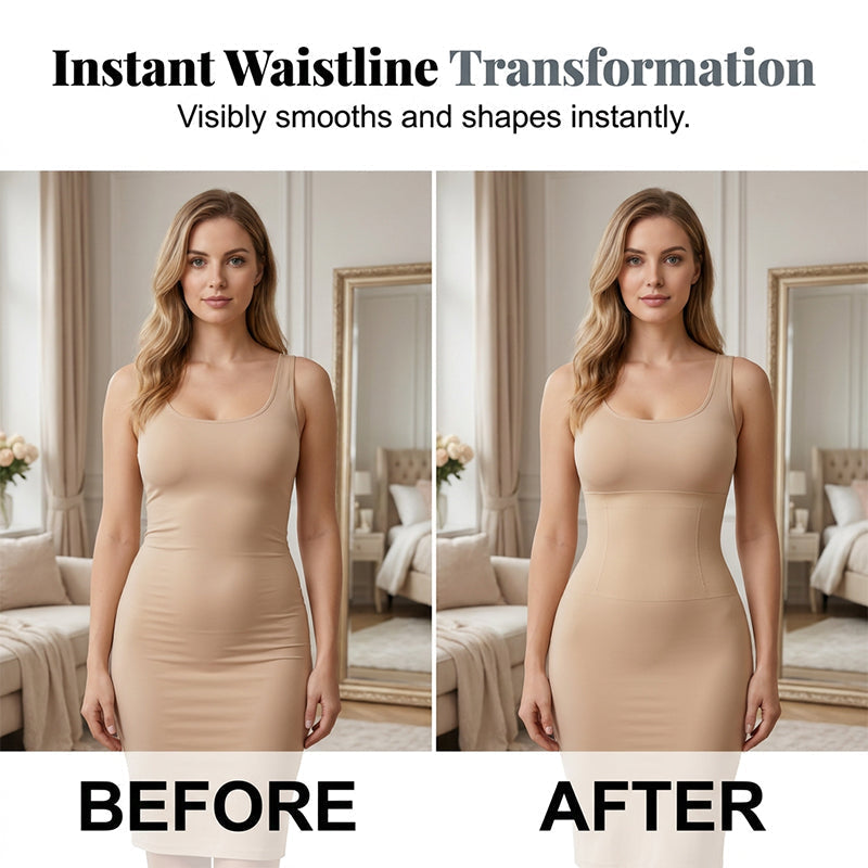 High-Waist Tummy Control Shapewear Shorts