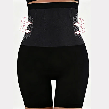 High-Waist Tummy Control Shapewear Shorts