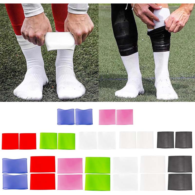 Silicone Shin Guard Sleeves for Soccer