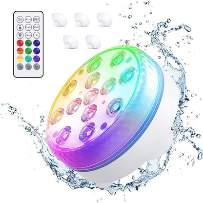 Submersible LED Pool Lights (RF Remote Control)