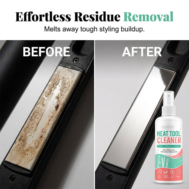 Heat Tool Cleaner Spray for Curling and Flat Irons