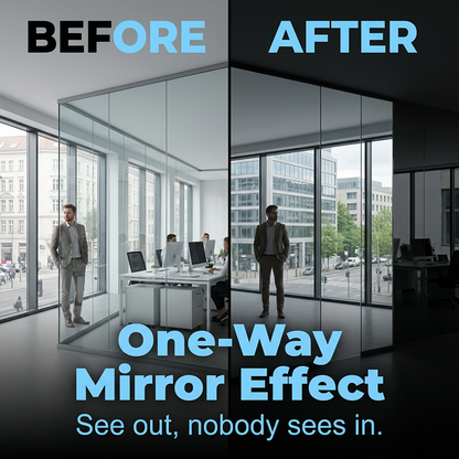 Mirror Effect Privacy Spray for Glass
