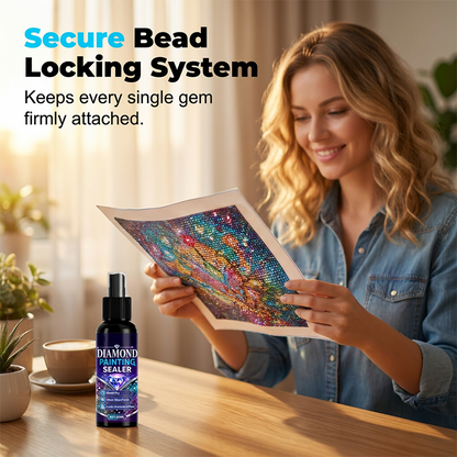 💎🌟Diamond art sealer – locks beads, glossy finish, dries fast & lasts.