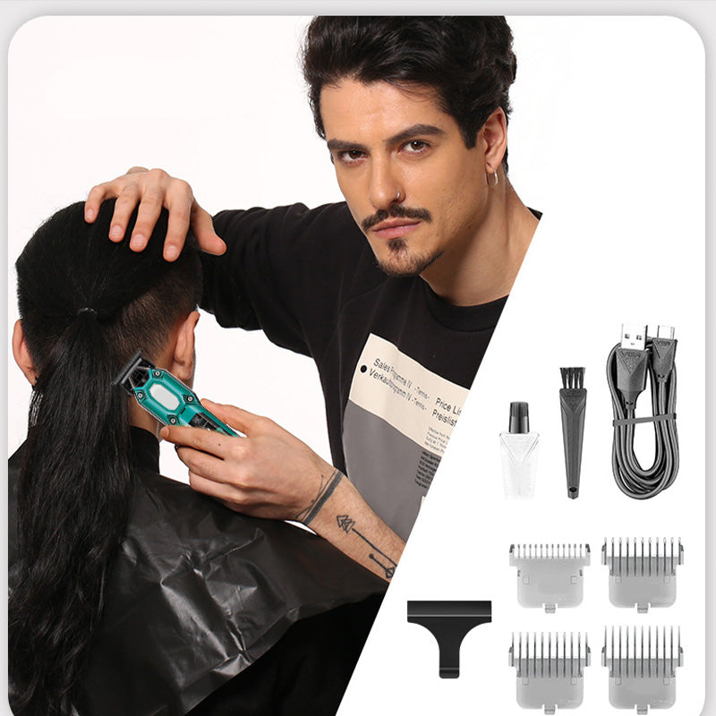 ✂️💈 Precision T-blade trimmer – 120-min runtime, 7000 RPM motor!