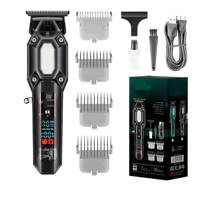 ✂️💈 Precision T-blade trimmer – 120-min runtime, 7000 RPM motor!