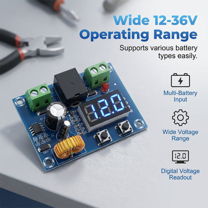 DC 12-36V Battery Voltage Protection Module
