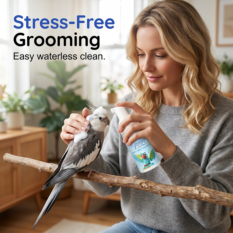 🐦Waterless Foam Bird Cleaner