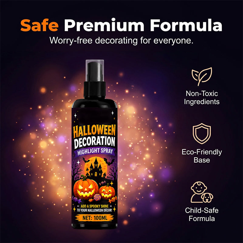 Halloween Decor Highlight Spray Fast Drying Shine Brightener